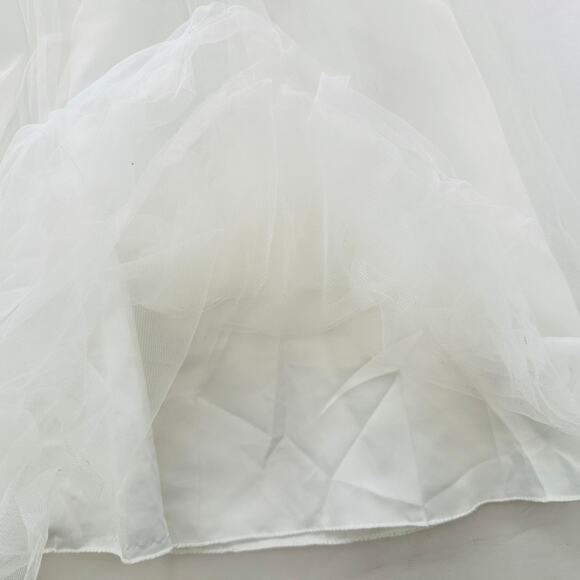 Trish Scully Bella Rafaela Girls Cream Lace Dress Size 6 Holiday Party Pageant - Picture 5 of 6